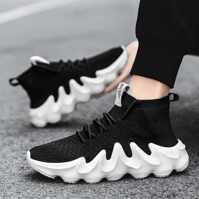 Casual Lace-up Soft Jogging Shoes