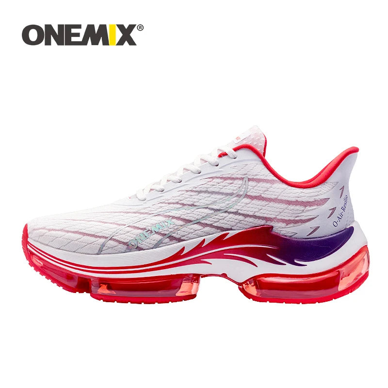 ONEMIX Air Cushion Running Shoes / Lightweight Mesh / Surface Breathable / Sneakers Outdoor / Fitness Sport Shoes