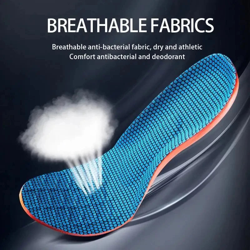 Sport Insoles for Shoes Sole Shock Absorption Deodorant Breathable Cushion / Running Insoles /  Orthopedic Insoles