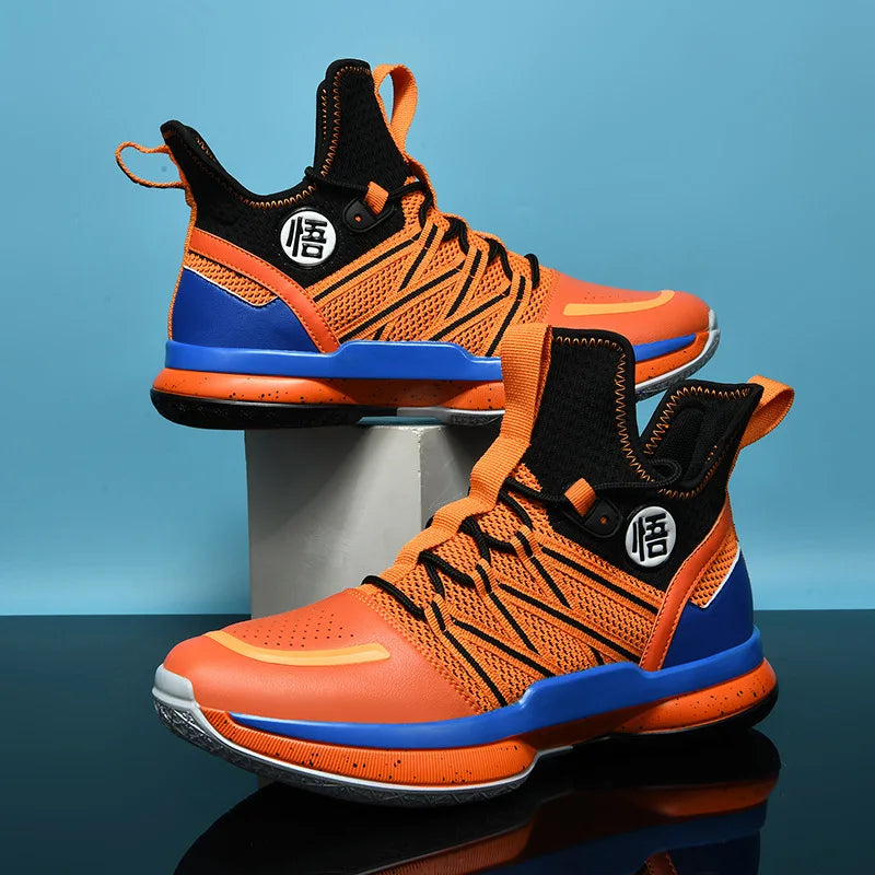 TopFight DB Wukong Orange High Top Basketball Shoes