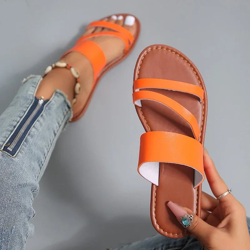 Summer Flat Heel Sandals