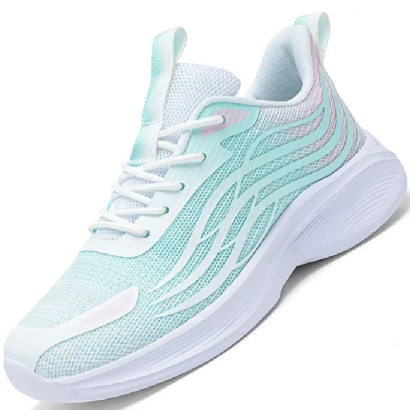 Women's Non-Slip Shoes - Air Mesh - Breathable, Soft and Lightweight, Walking and Jogging (2024)