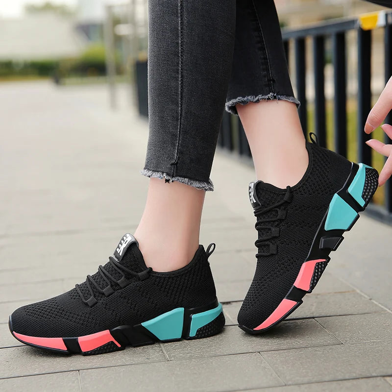 Women's Shoes / Comfortable Women's Sport Shoes / Breathable Women Sneakers /  Women Running Shoes