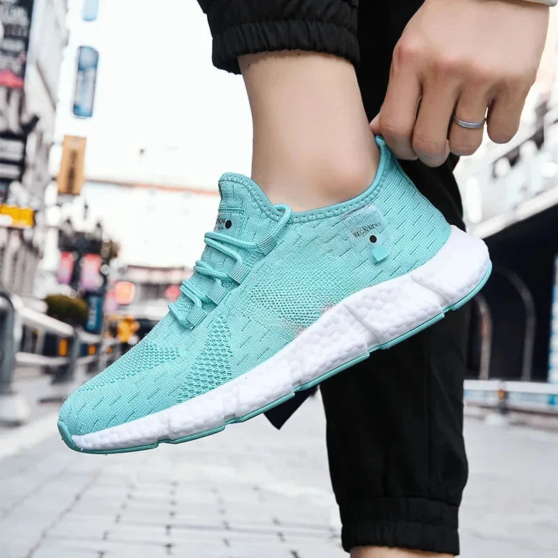 Man Running Shoes / Breathable Mesh Sports Shoes  /  Women Brand Sneakers Lightweight Casual Tennis Shoes