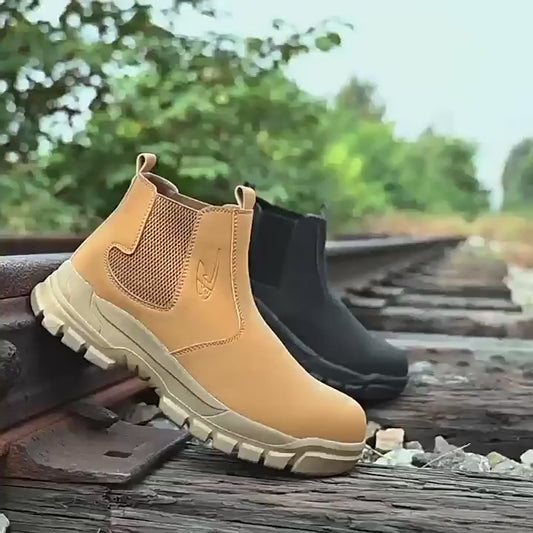 Work Boots Indestructible Water-Proof Safety Shoes